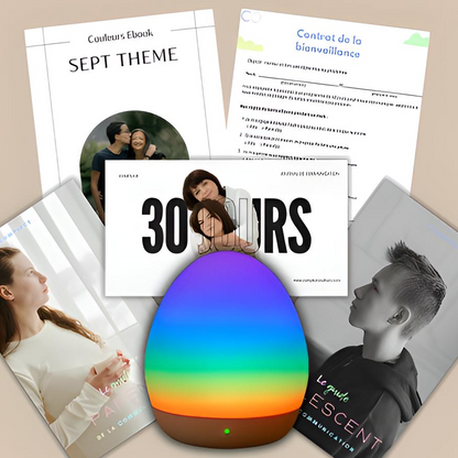Le kit lumineux -  (une lampe + 5 e-books)